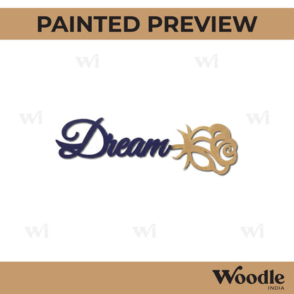 Dream Bookmark MDF Design 1