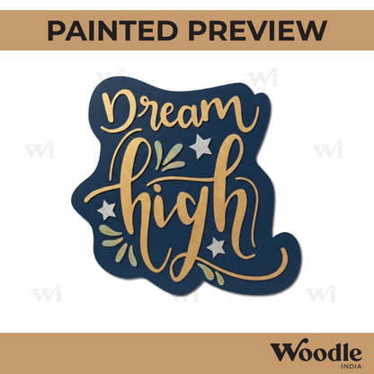 Dream High Pre Marked Base MDF Design 1