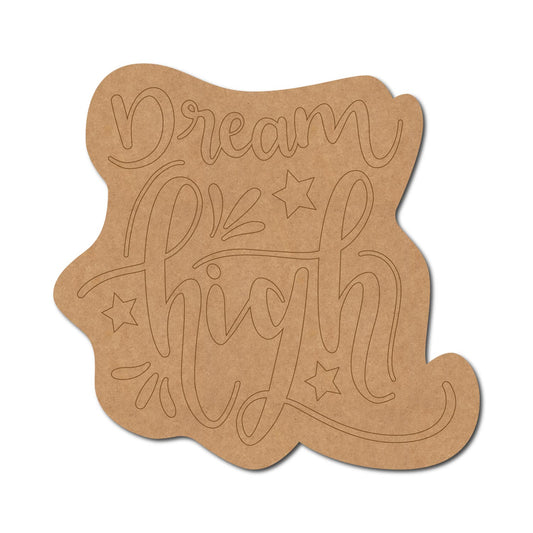 Dream High Pre Marked Base MDF Design 1