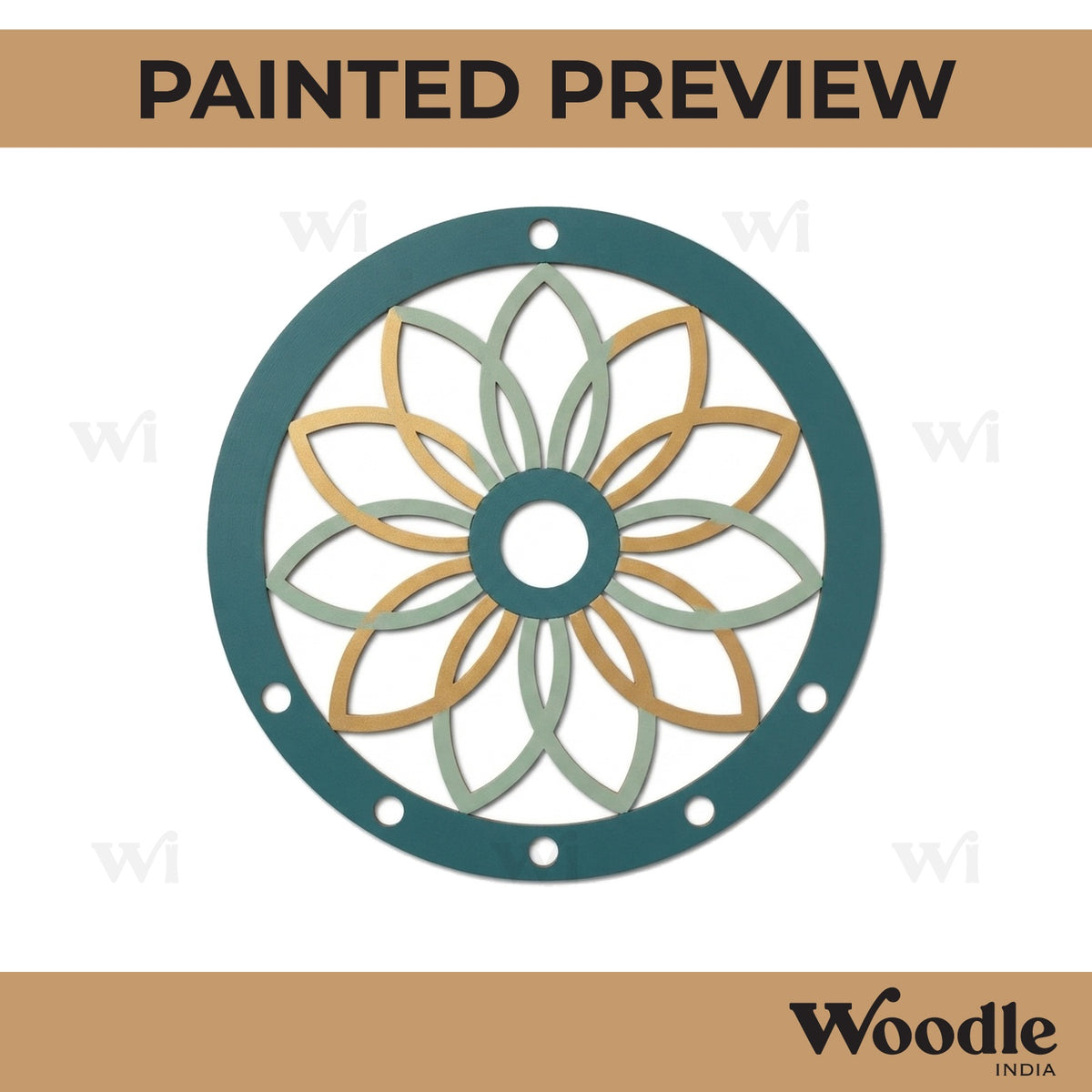 Dreamcatcher Macrame Pre Marked MDF Design 1