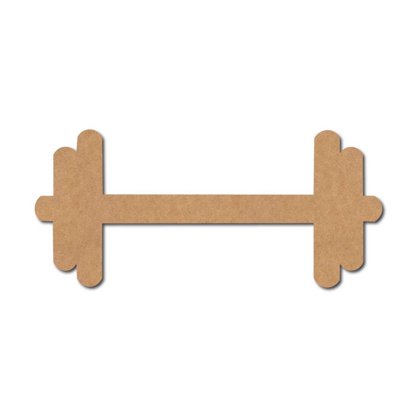 Dumbbell Cutout MDF Design 1
