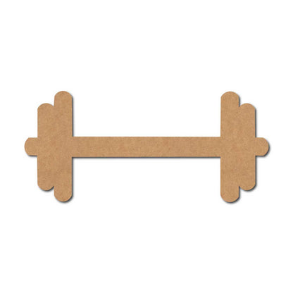 Dumbbell Cutout MDF Design 1