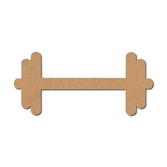 Dumbbell Cutout MDF Design 1