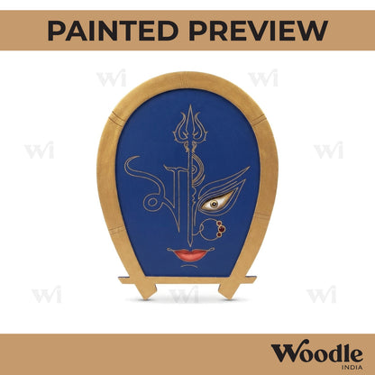 Durga Maa Pre Marked Base MDF Design 1