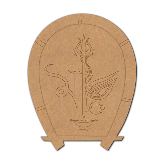 Durga Maa Pre Marked Base MDF Design 1