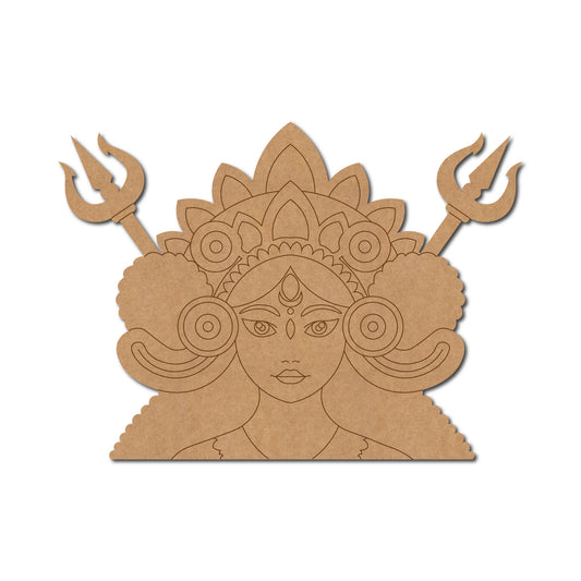 Durga Maa Pre Marked MDF Design 10