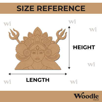 Durga Maa Pre Marked MDF Design 10