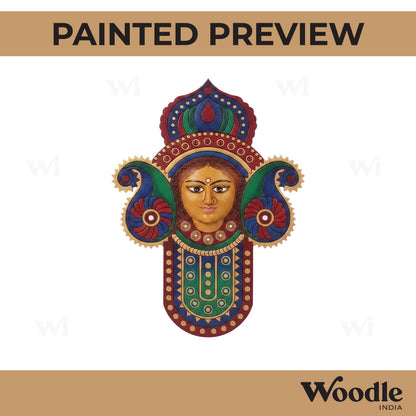 Durga Maa Pre Marked MDF Design 12
