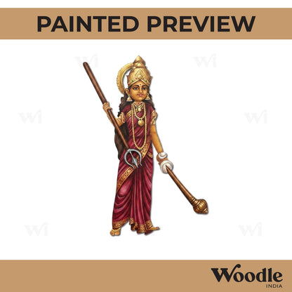 Durga Maa Pre Marked MDF Design 14