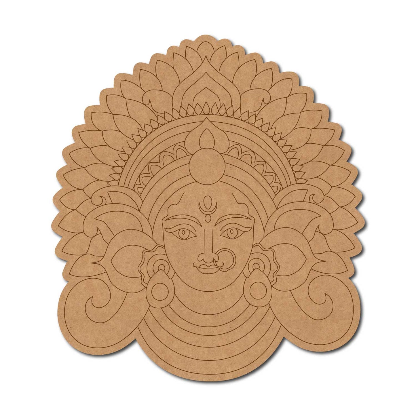 Durga Maa Pre Marked MDF Design 15