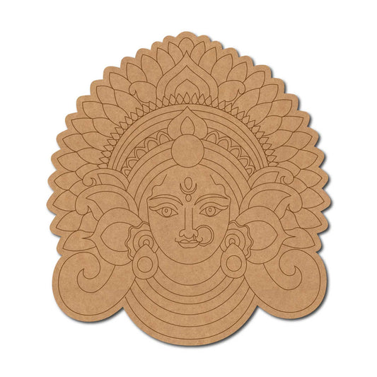 Durga Maa Pre Marked MDF Design 15