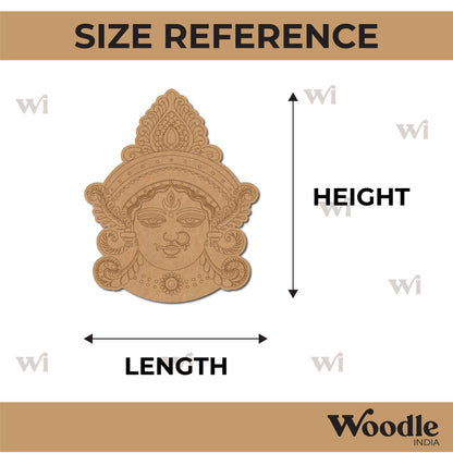 Durga Maa Pre Marked MDF Design 16