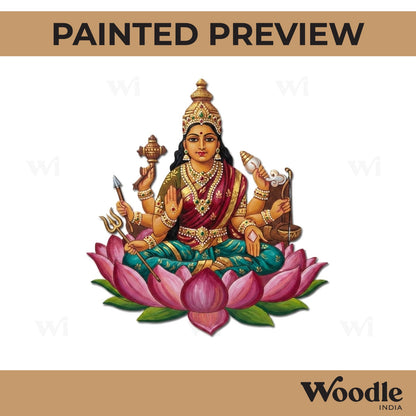 Durga Maa Pre Marked MDF Design 7