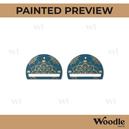 Earrings MDF Design 10