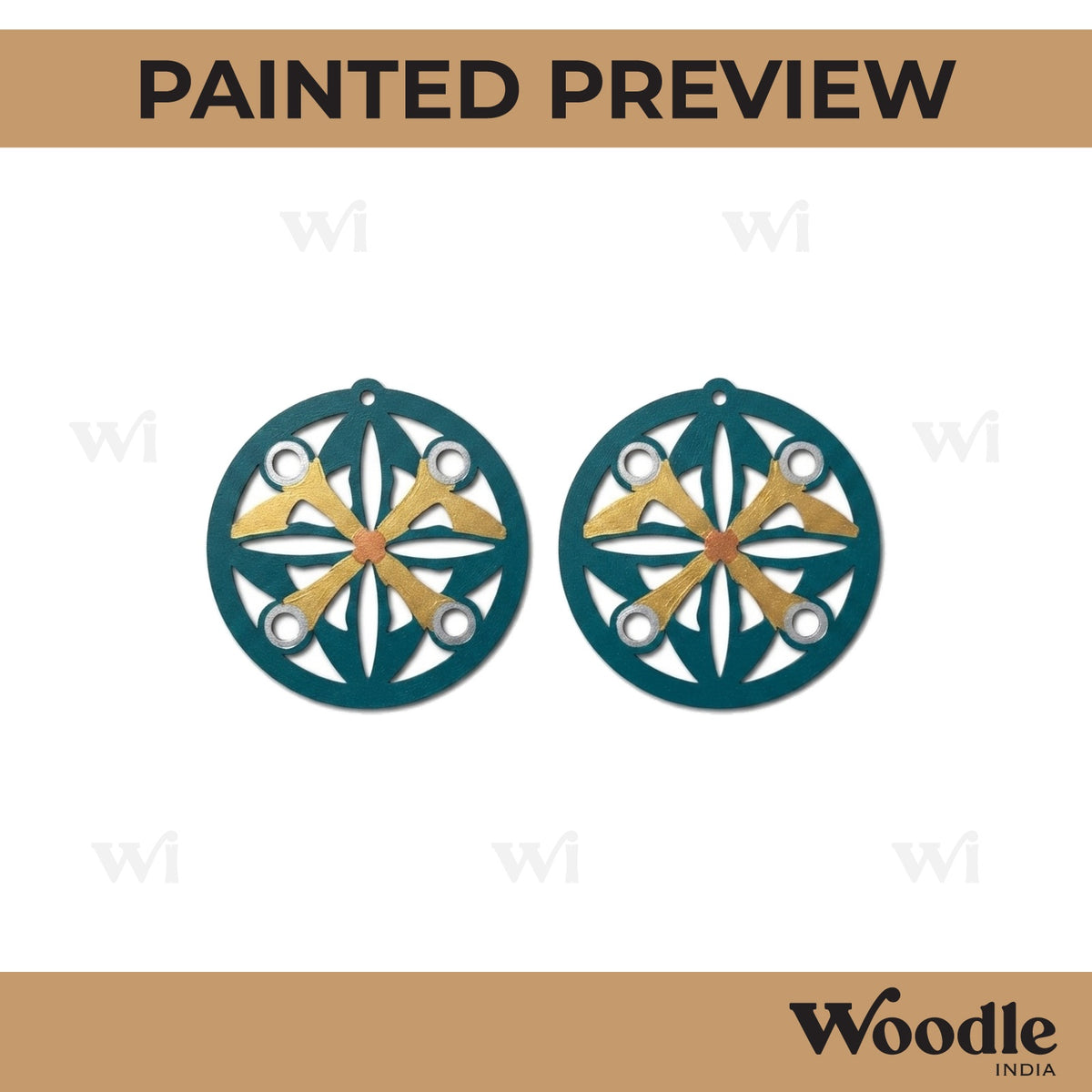 Earrings MDF Design 101