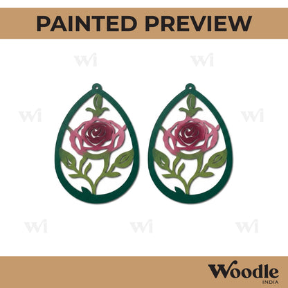 Earrings MDF Design 102