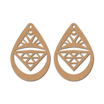 Earrings MDF Design 104