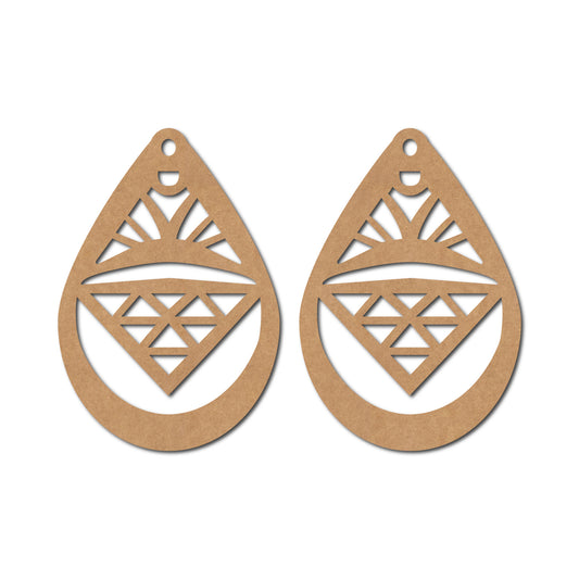 Earrings MDF Design 104