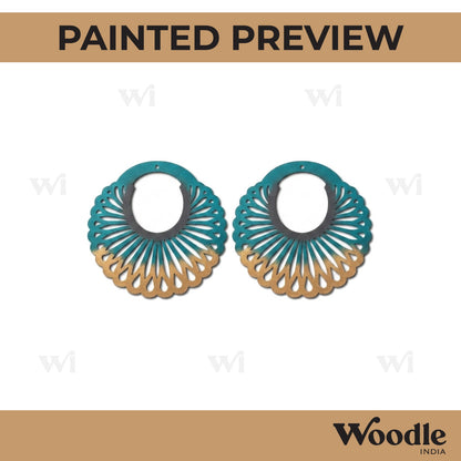 Earrings MDF Design 105