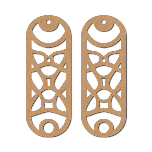 Earrings MDF Design 107