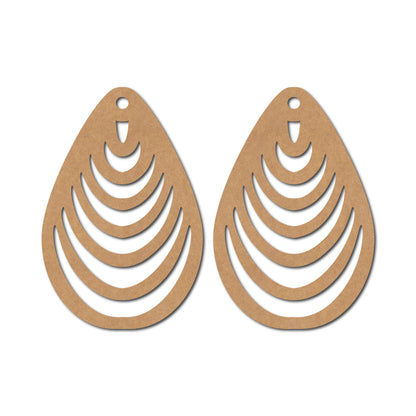 Earrings MDF Design 109