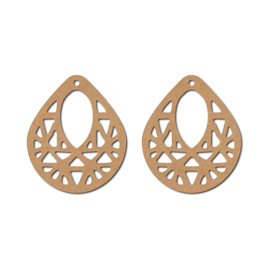 Earrings MDF Design 112