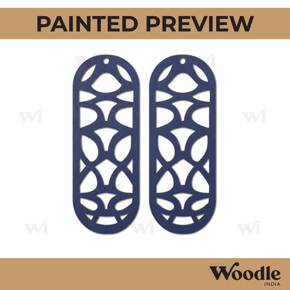 Earrings MDF Design 113