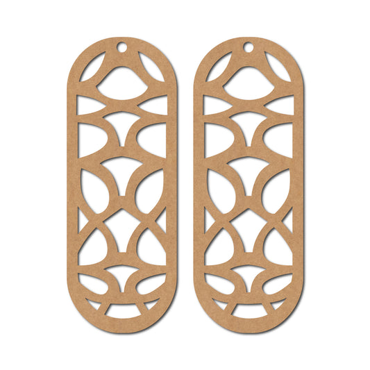 Earrings MDF Design 113