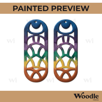 Earrings MDF Design 115