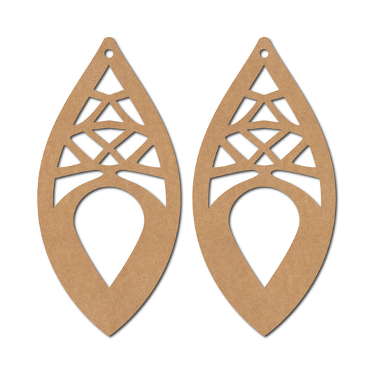 Earrings MDF Design 117