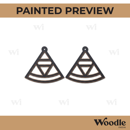 Earrings MDF Design 118