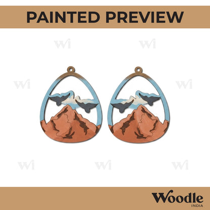 Earrings MDF Design 120