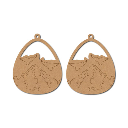 Earrings MDF Design 120