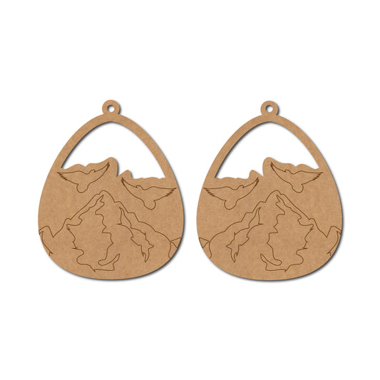 Earrings MDF Design 120