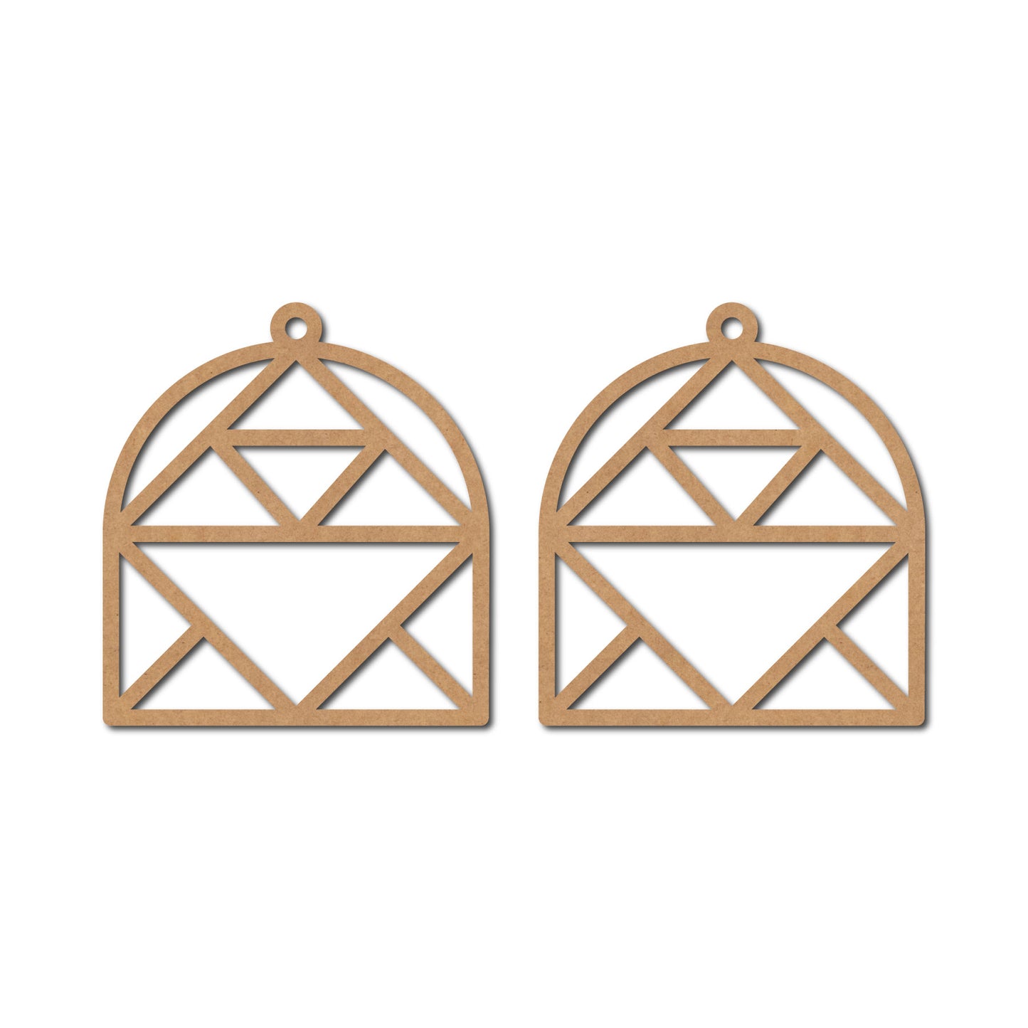 Earrings MDF Design 123