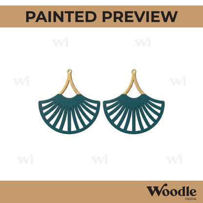 Earrings MDF Design 124