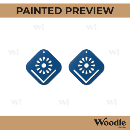 Earrings MDF Design 13