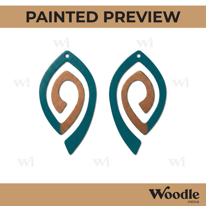 Earrings MDF Design 130