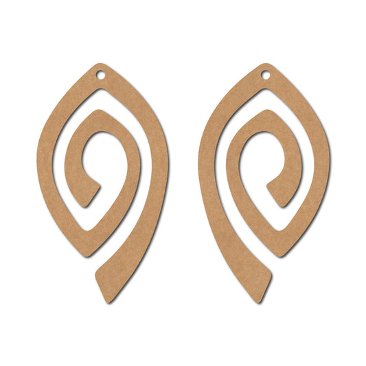 Earrings MDF Design 130