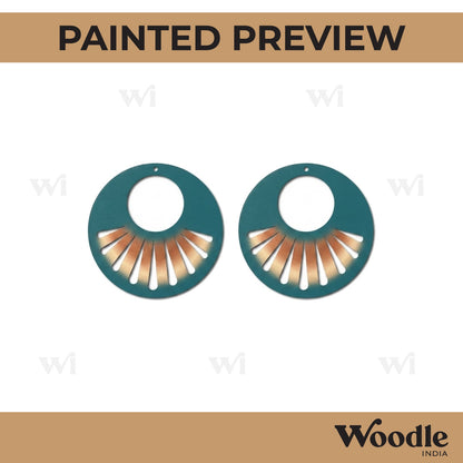 Earrings MDF Design 133