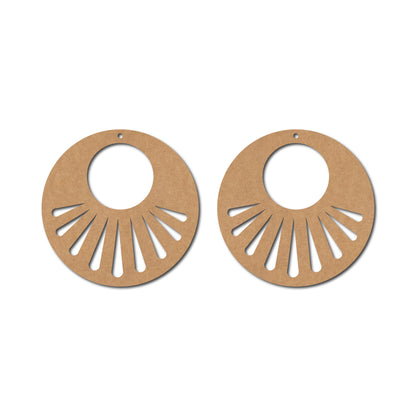 Earrings MDF Design 133