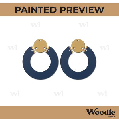 Earrings MDF Design 135
