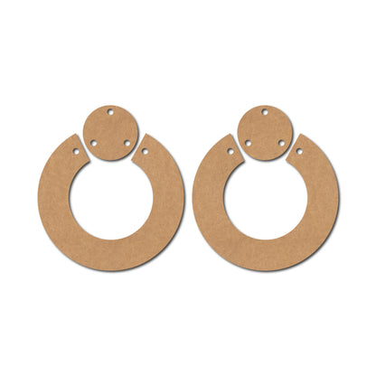 Earrings MDF Design 135