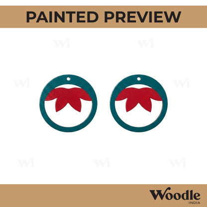 Earrings MDF Design 14