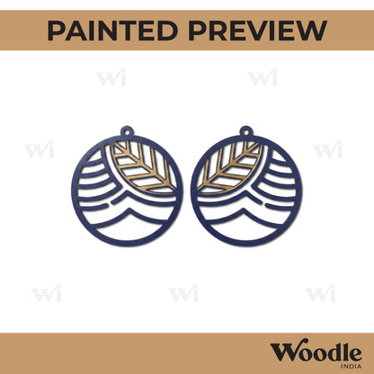 Earrings MDF Design 140