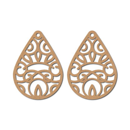 Earrings MDF Design 146