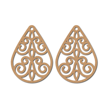 Earrings MDF Design 147