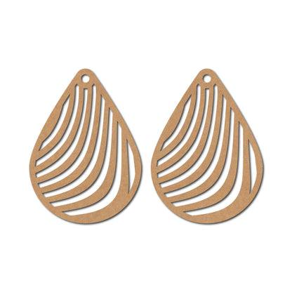 Earrings MDF Design 151