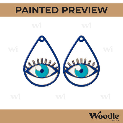 Earrings MDF Design 152