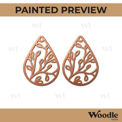 Earrings MDF Design 153